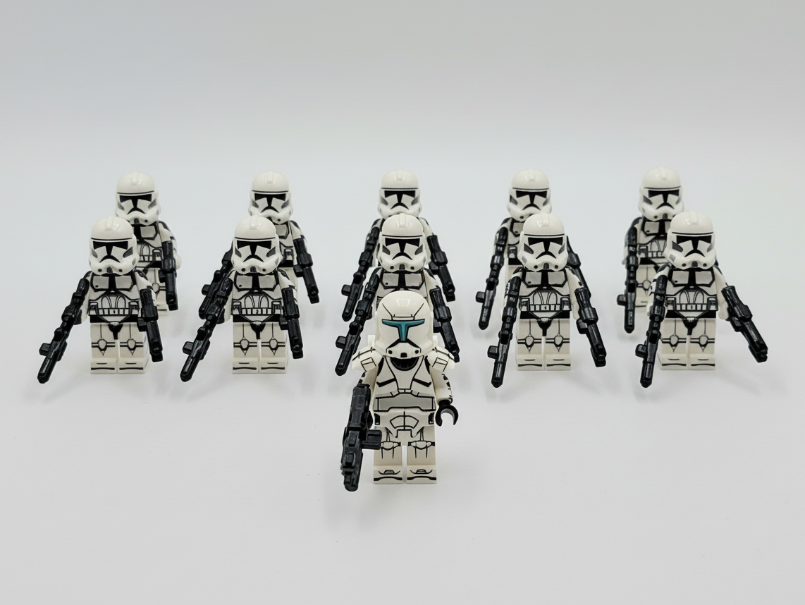 Star Wars Clone Commando Phase 2  Army 11 Minifigures Set