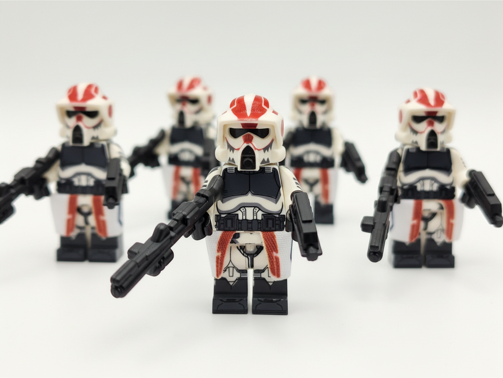 Star Wars Coruscant K9 Security Unit ARF Troopers Custom Minifigures