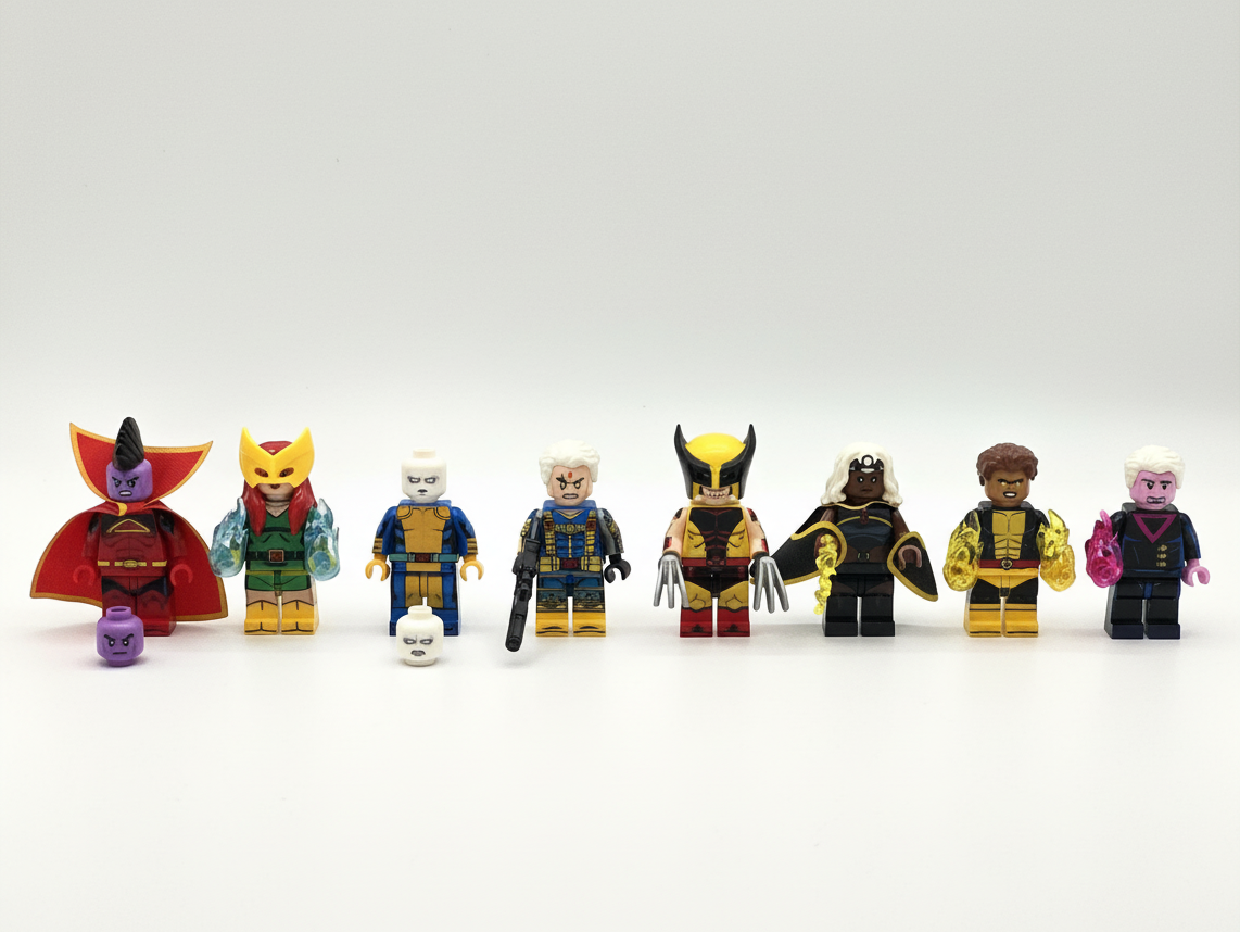 The X-Men Custom Minifigures Set 3 - 8pcs