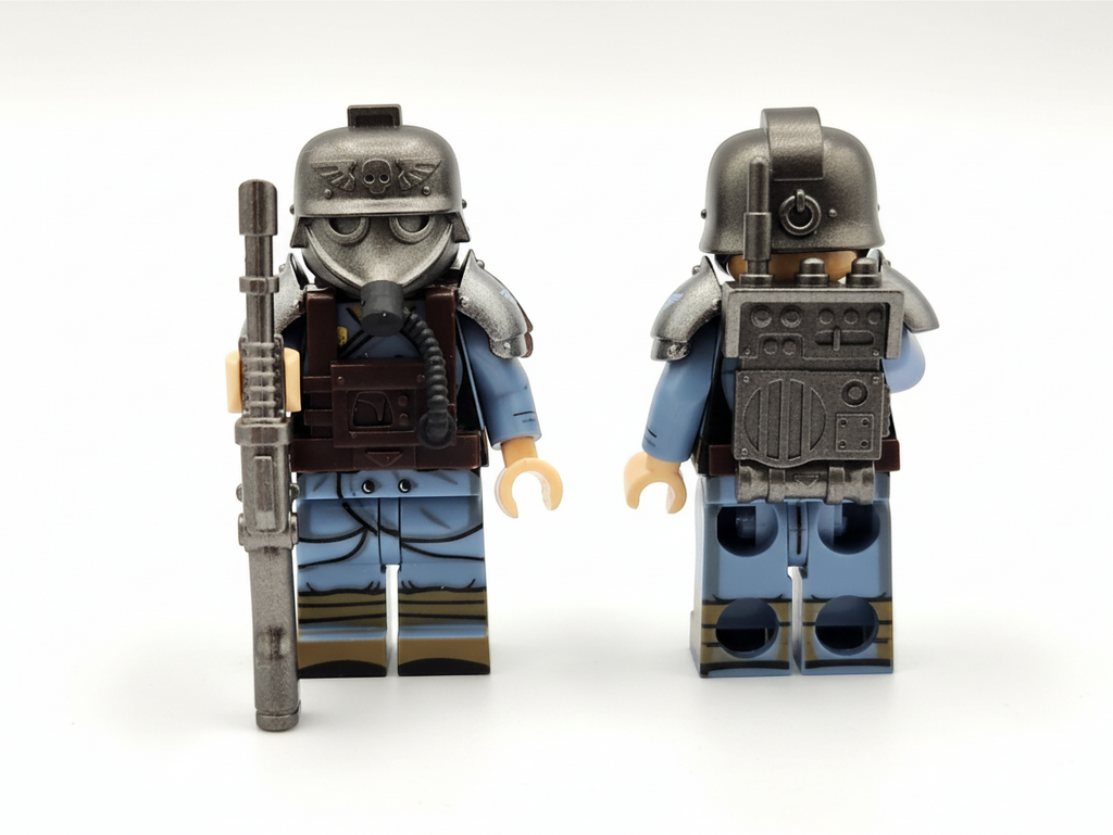 Warhammer 40K Death Korps of Krieg Instructor, Sniper, Signal Corps and Weapon Specialists 10 Minifigures Set