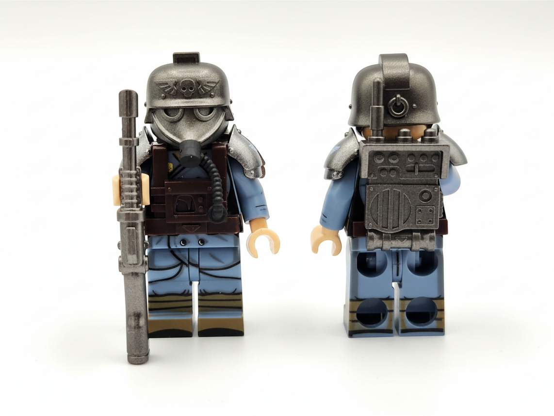 Warhammer 40K Death Korps of Krieg Instructor, Sniper, Signal Corps and Weapon Specialists 10 Minifigures Set