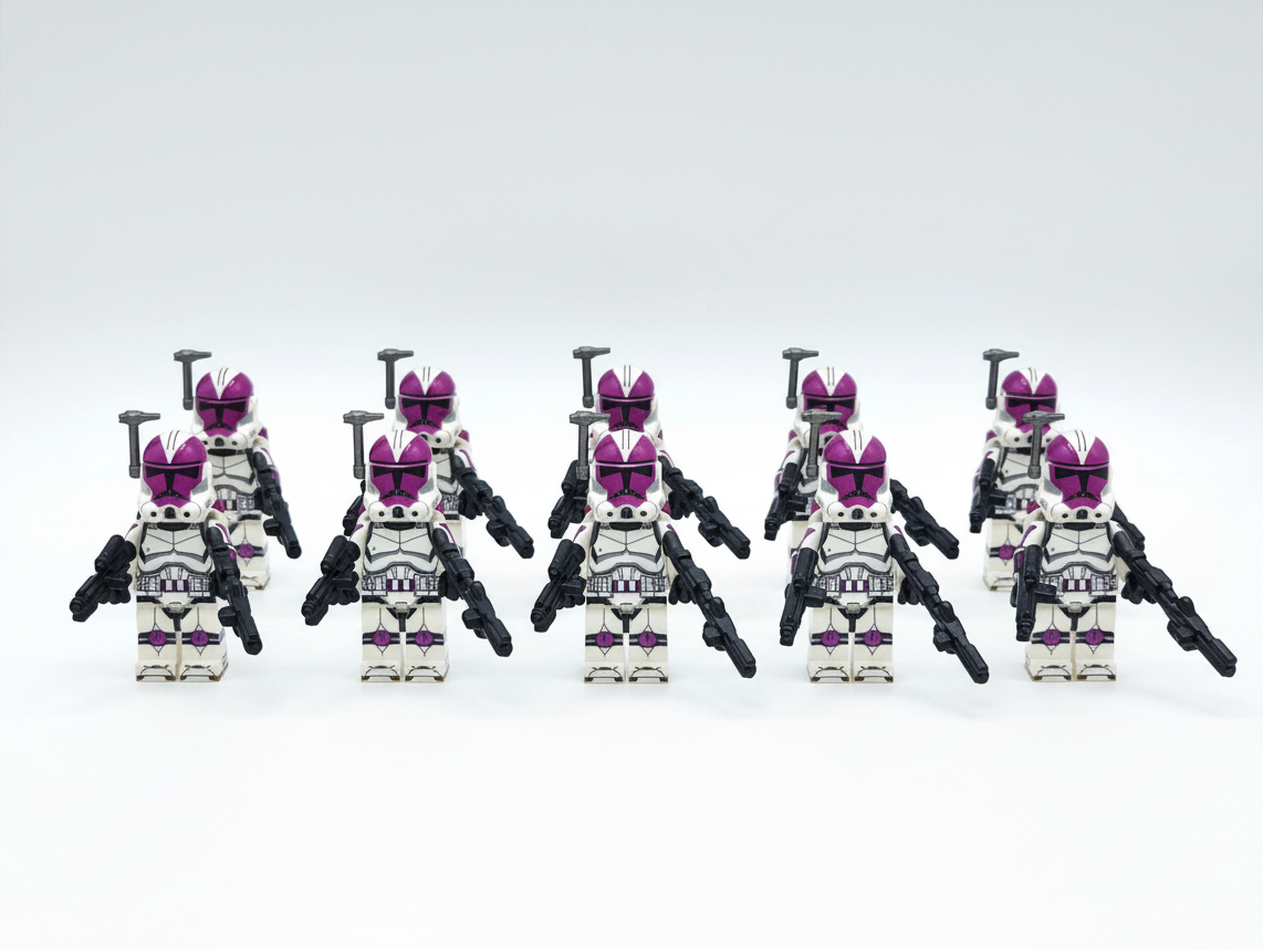 Star Wars 21st Nova Corps Troopers Custom Minifigures Set WM