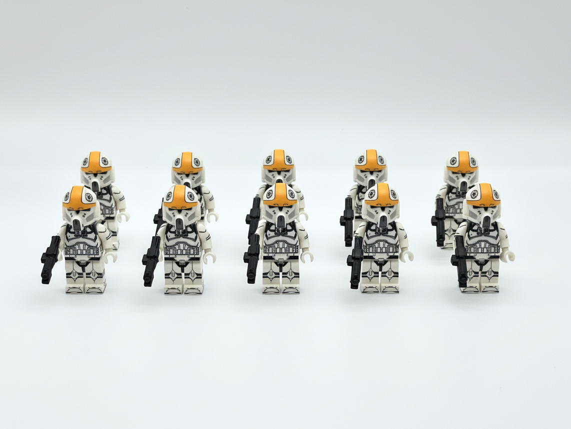 Star Wars Phase 2 Clone Pilot Troopers Minifigures Set