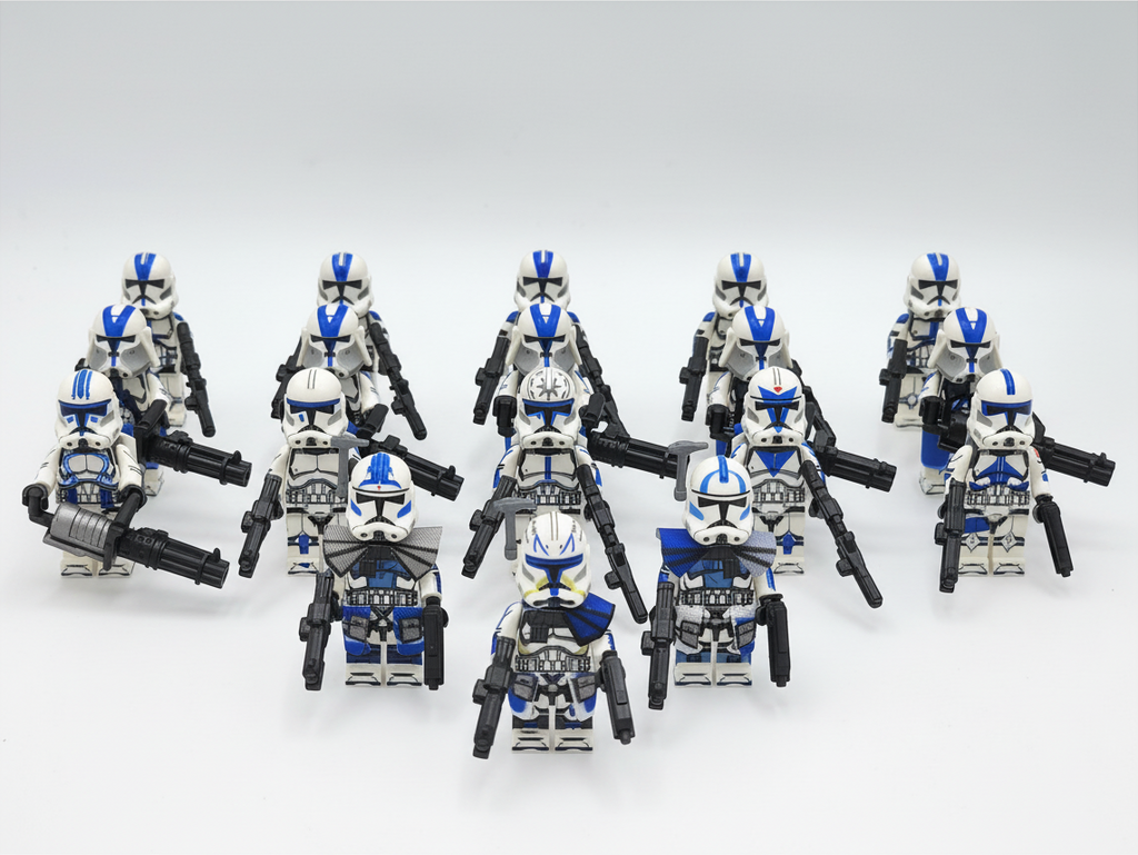 Star Wars 501st Custom Legion Army Minifigures Set x18
