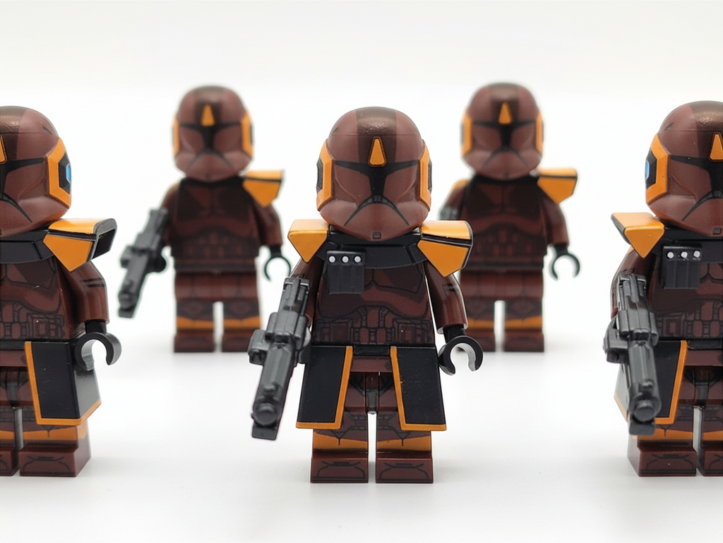 Star Wars Geonosis Special Ops Clone Troopers Minifigures Set