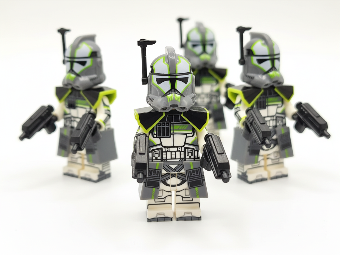 Star Wars Lambent Seeker ARC Troopers Minifigures Set