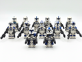 Star Wars Phase 1 Assortment 501st Clone Troopers Captain Rex and the Boys Minifigures Set