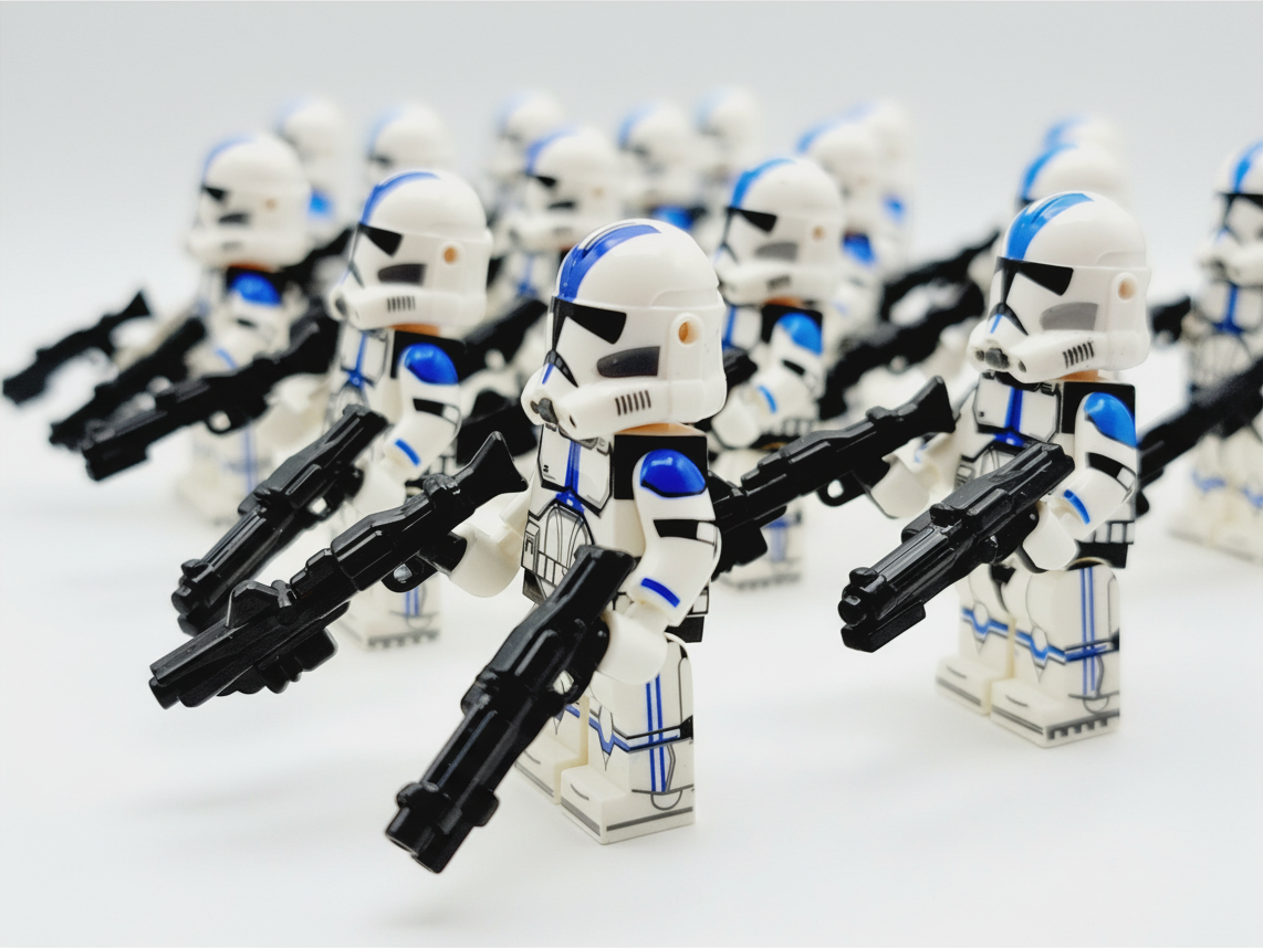 Star Wars 501st Captain Rex Jesse Echo Clone Troopers Army Set 23pcs Minifigures Set