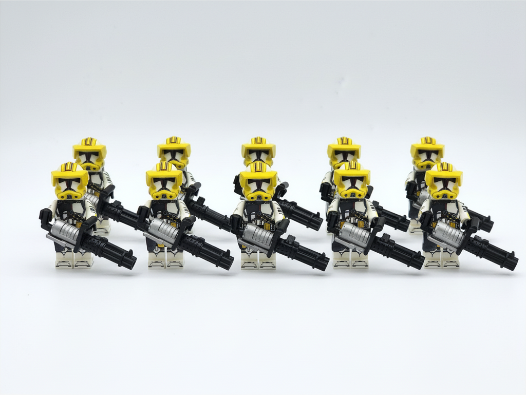 Star Wars Phase 2 327th Heavy Clone Gunners Custom Minifigures