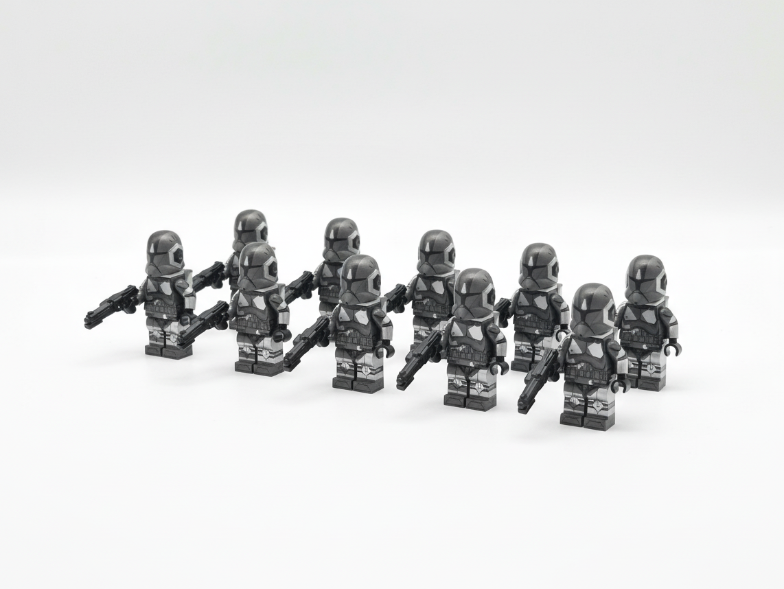 Star Wars Stealth Special Ops Clone Troopers Minifigures Set