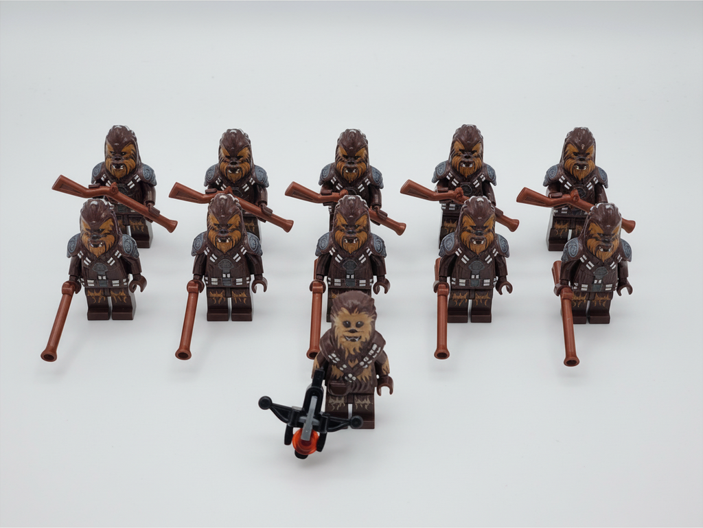 Star Wars Chewbacca & Friends Wookie Army 11 Minifigures Set