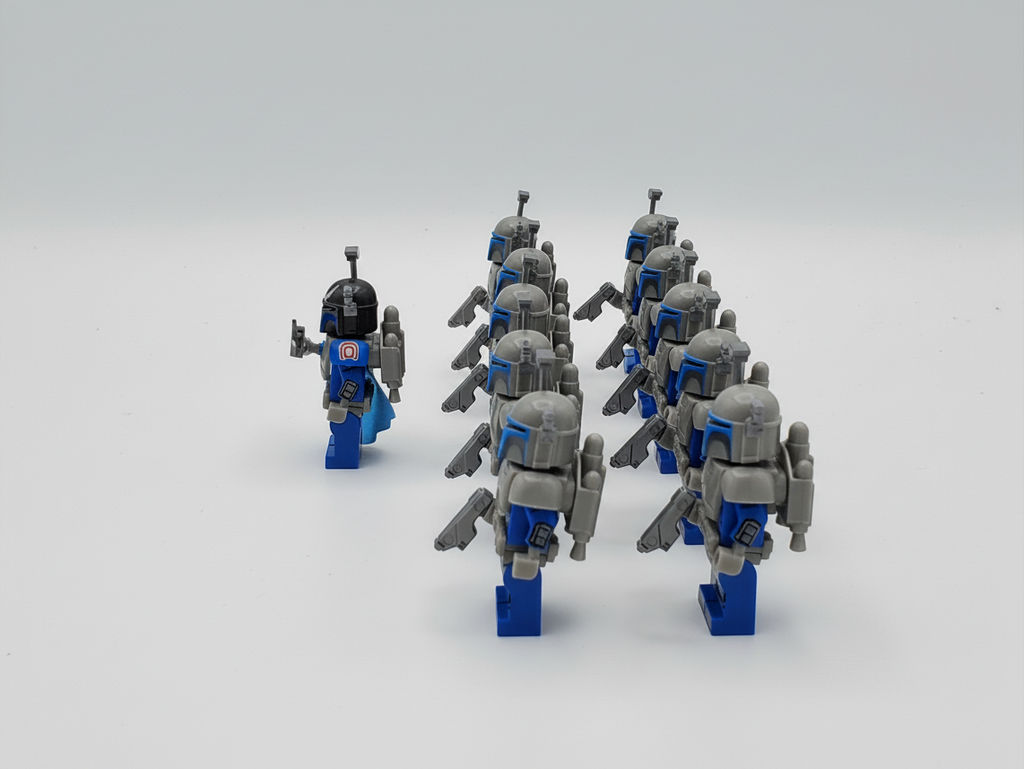 Star Wars Pre Vizsla Death Watch Mandalorian Army 11 Minifigures Set