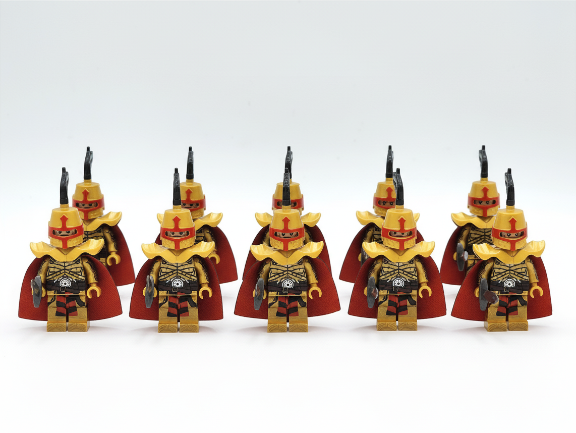 Golden Heavy Knights 10pcs Set XH