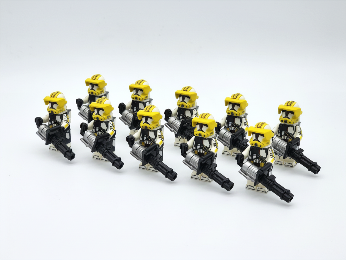 Star Wars Phase 2 327th Heavy Clone Gunners Custom Minifigures