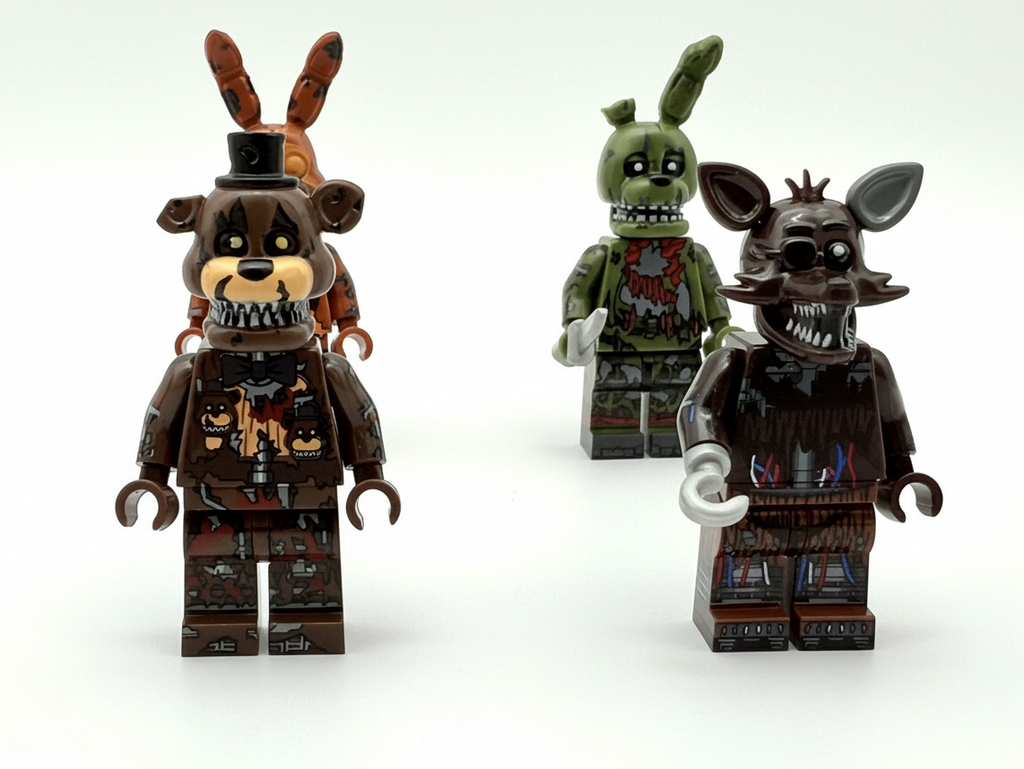Five Nights at Freddy's Custom Horror Minifigures