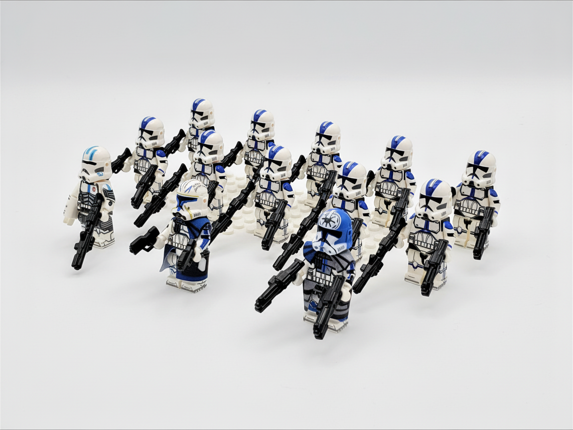 Star Wars 501st Legion Captain Rex 13 Minifigures Set