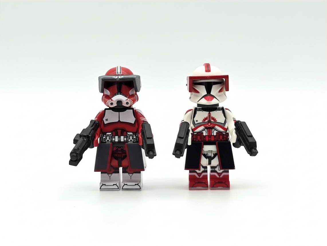 Star Wars Coruscant Guards Assortment Custom Minifigures Assortment Set 9pcs