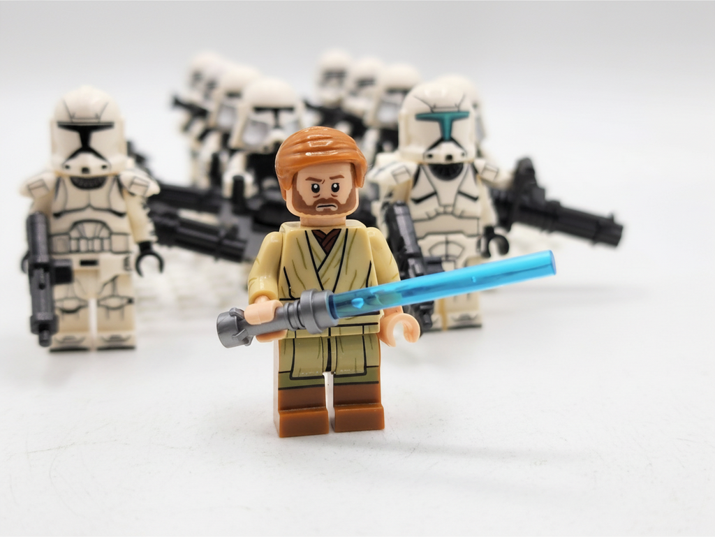 Star Wars Obi Wan Anakin Phase 2 Army Custom Minifigures Set 25pcs