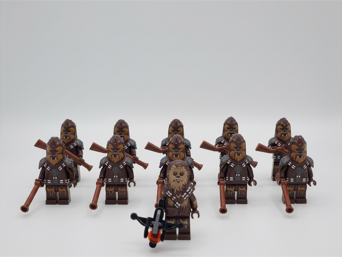 Star Wars Chewbacca & Friends Wookie Army 11 Minifigures Set