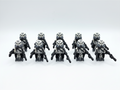 Star Wars Phase 2 Wolfpack Airborne Clone Troopers Paratroopers Custom Minifigures