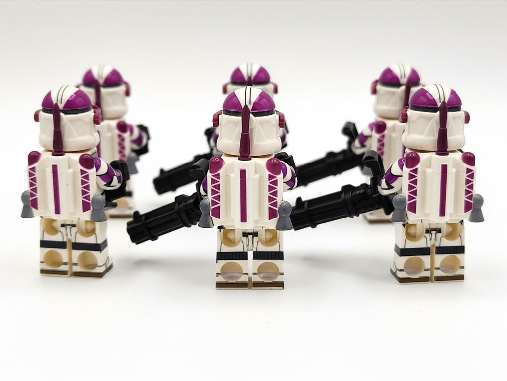 Star Wars 21st Nova Corps Clone Trooper Gunners Custom Minifigures Set WM