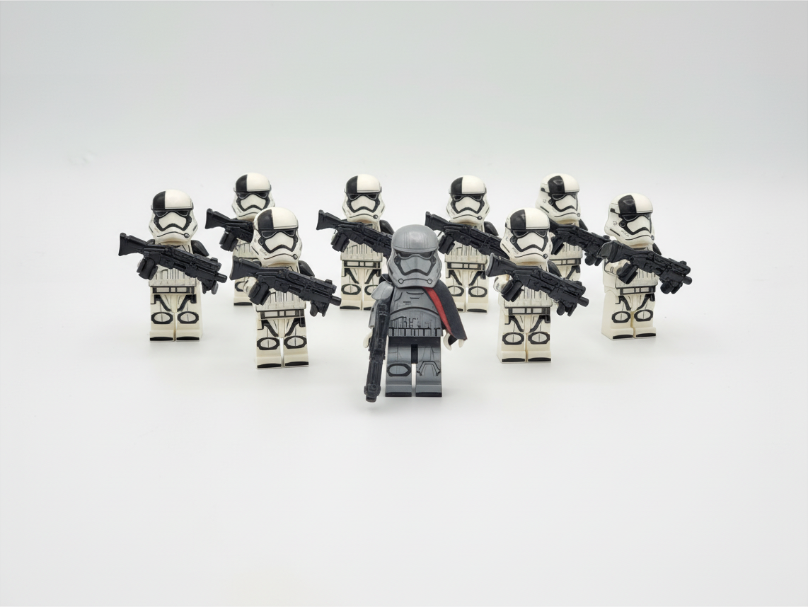 Star Wars Captain Phasma Stormtrooper Executioner Army 11 Minifigures Set