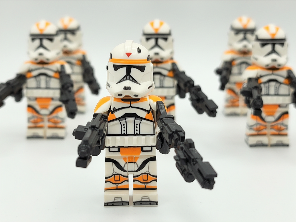 Star Wars Commander Cody Waxer and Boil 212th Attack Battalion Custom Armored Clone Troopers Set