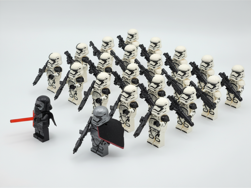 Star Wars Kylo Ren Captain Phasma First Order Stormtroopers Army Set 22pcs Set