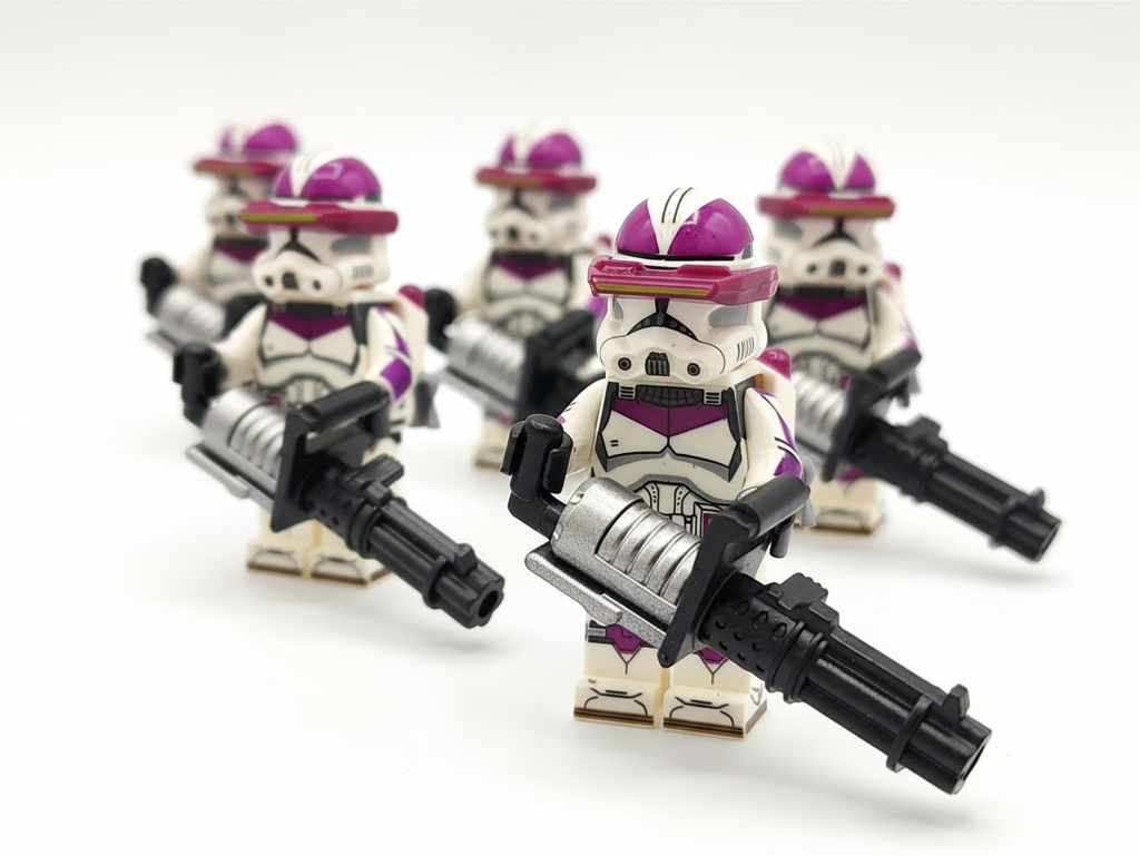Star Wars 21st Nova Corps Clone Trooper Gunners Custom Minifigures Set WM