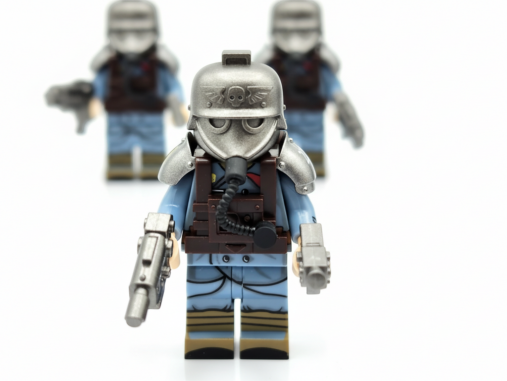 Warhammer 40K Death Korps of Krieg Psyker, Pyro Soldiers 13 Minifigures Set