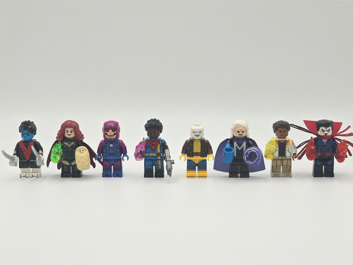 The X-Men Custom Minifigures Set 2 - 8pcs