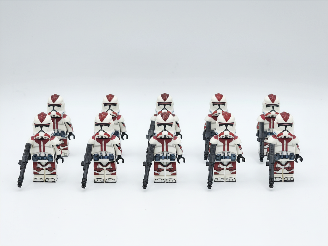 Star Wars Anaxes Clone Troopers Custom Minifigures Set XH