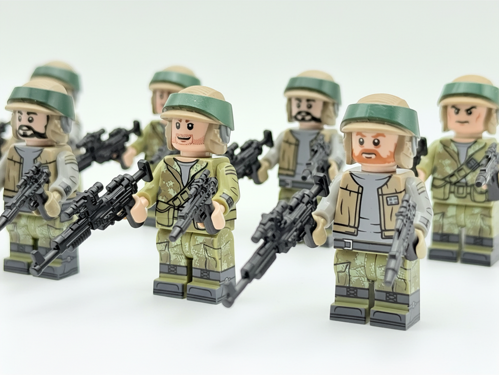 Star Wars Endor Rebel Soldiers Minifigures