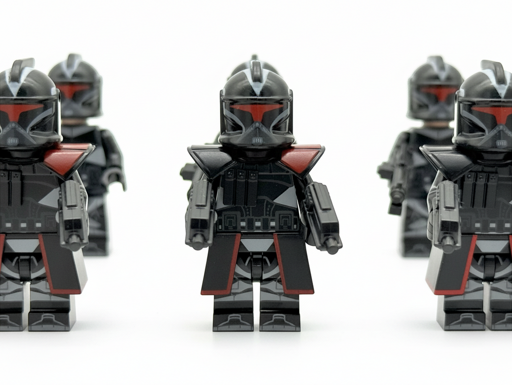 Star Wars Phase 1 Shadow Clone Trooper Custom Minifigures