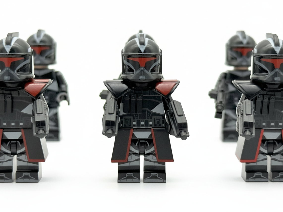 Star Wars Phase 1 Shadow Clone Trooper Custom Minifigures