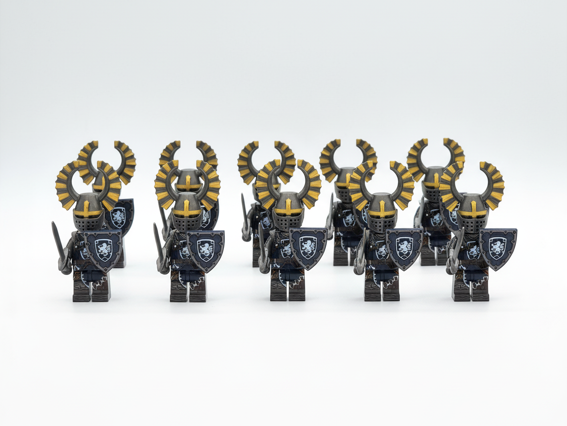 Lion Heart Heavy Knights 10pcs Set XH