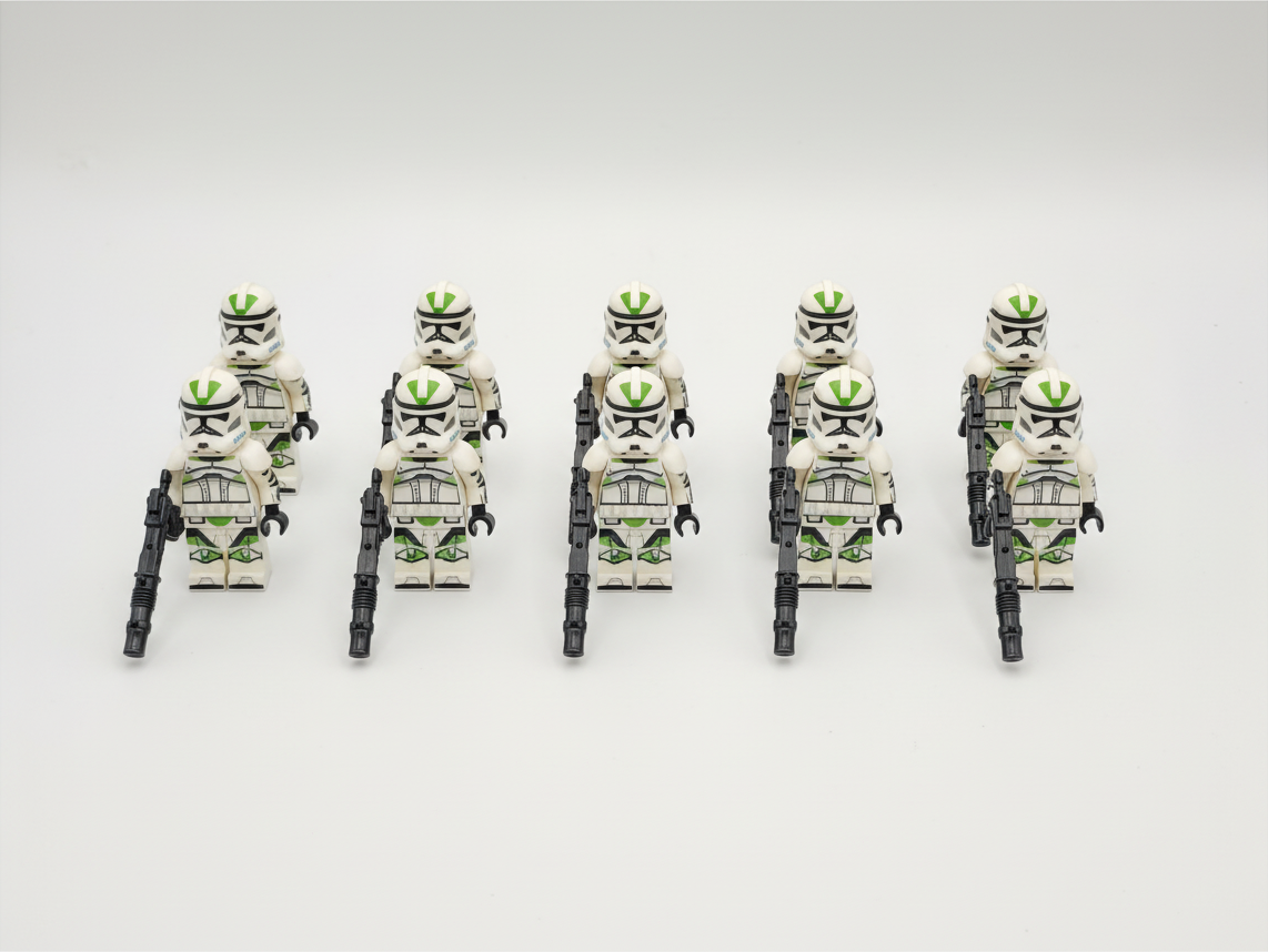 Star Wars 41st Armored Clones x10 Minifigures Set