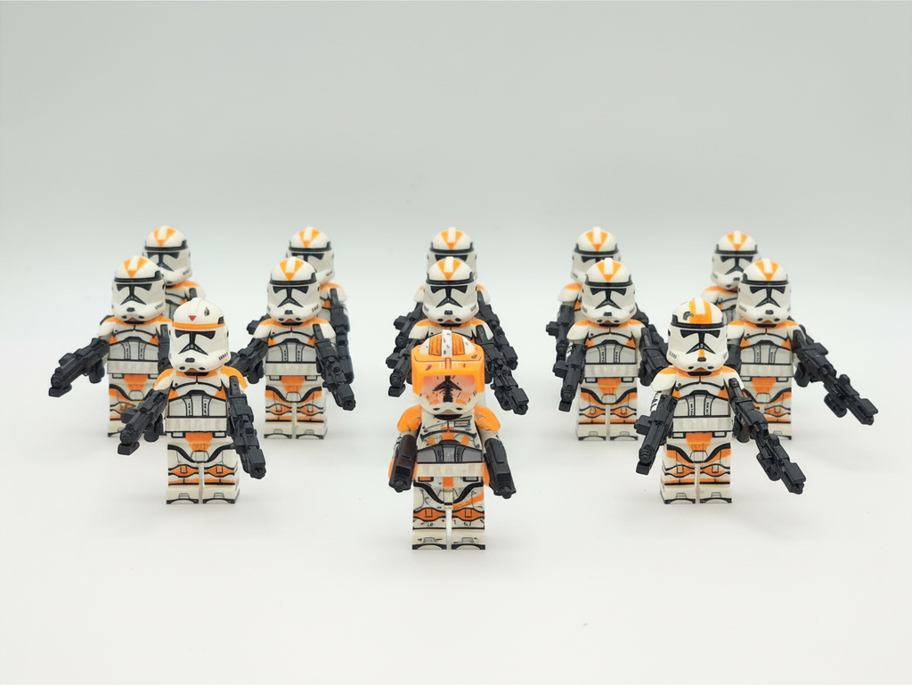 Star Wars Commander Cody Waxer and Boil 212th Attack Battalion Custom Armored Clone Troopers Set