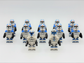 Star Wars 501st Captain Rex Jetpack Clone Troopers 12 Minifigures Set