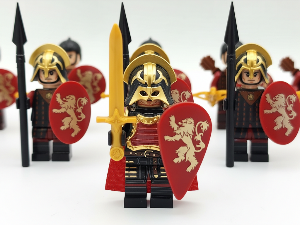 Game of Thrones House Lannister The Golden Army Custom Minifigures Set 11pcs