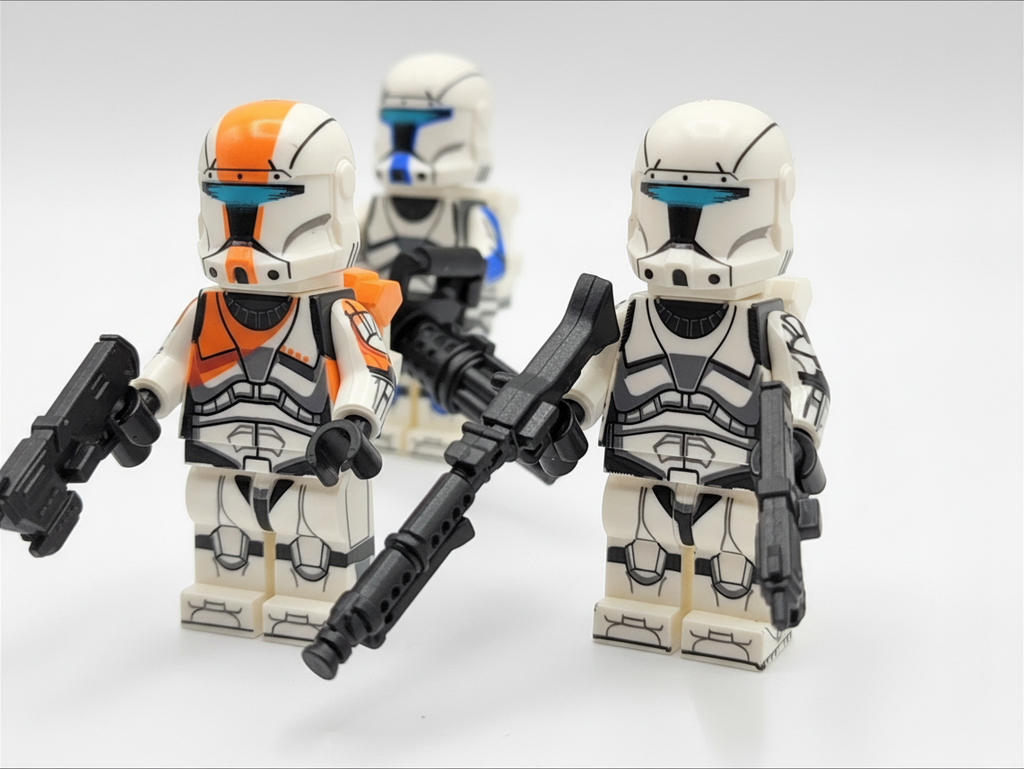 Star Wars Clone Commandos Custom 8 Minifigures Set