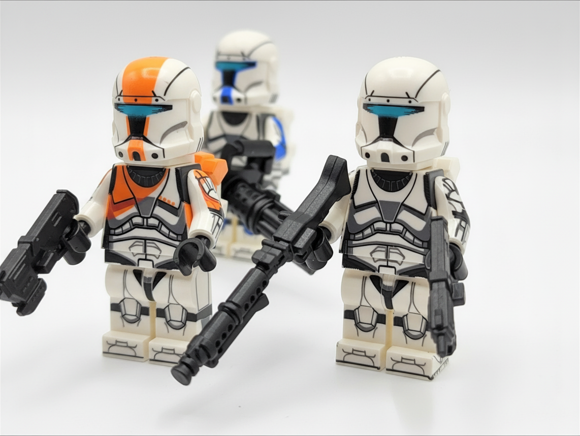 Star Wars Clone Commandos Custom 8 Minifigures Set