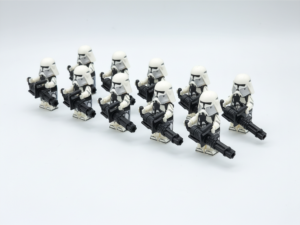 Star Wars Phase 2 Heavy Clone Troopers Custom Minifigures Set