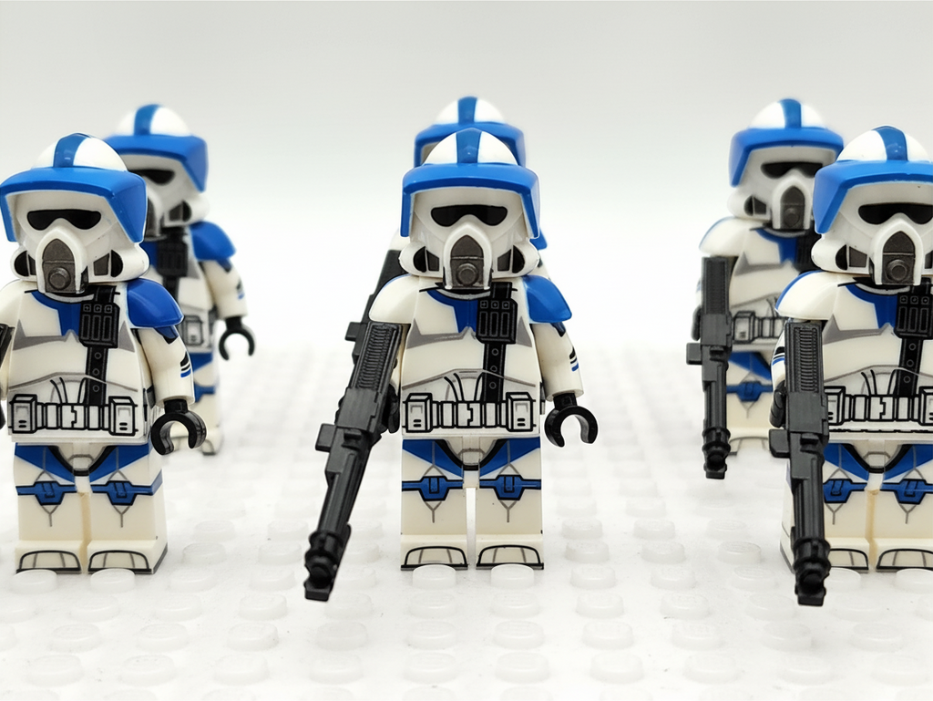 Star Wars 501st ARF Clone Troopers Custom Minifigures XH
