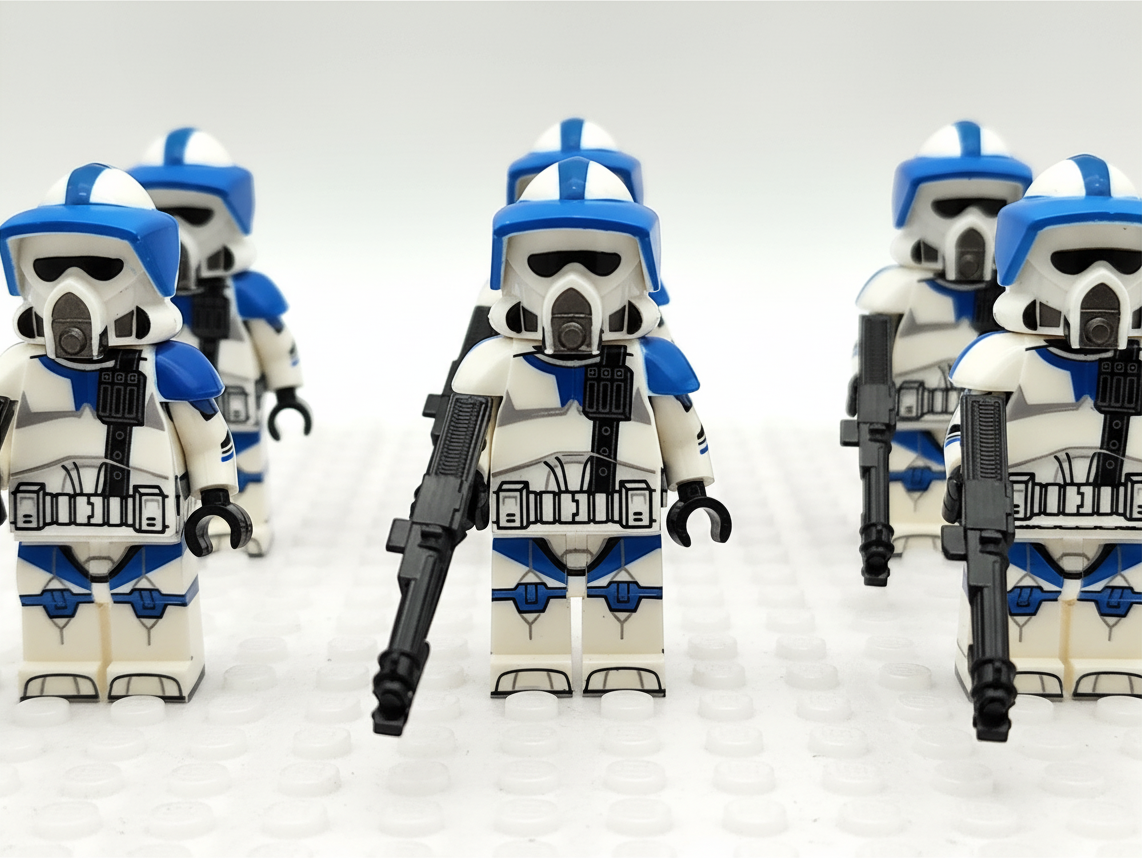 Star Wars 501st ARF Clone Troopers Custom Minifigures XH