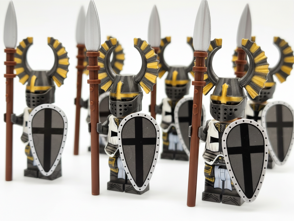 Teutonic Knights Heavy Spears 10pcs Set XH