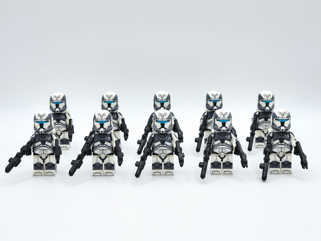 Star Wars 104th Wolfpack Clone Commandos Custom Minifigures Set WM