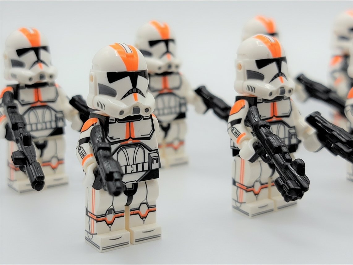 Star Wars 212th Attack Battalion Commander Cody Custom 11 Minifigures Set