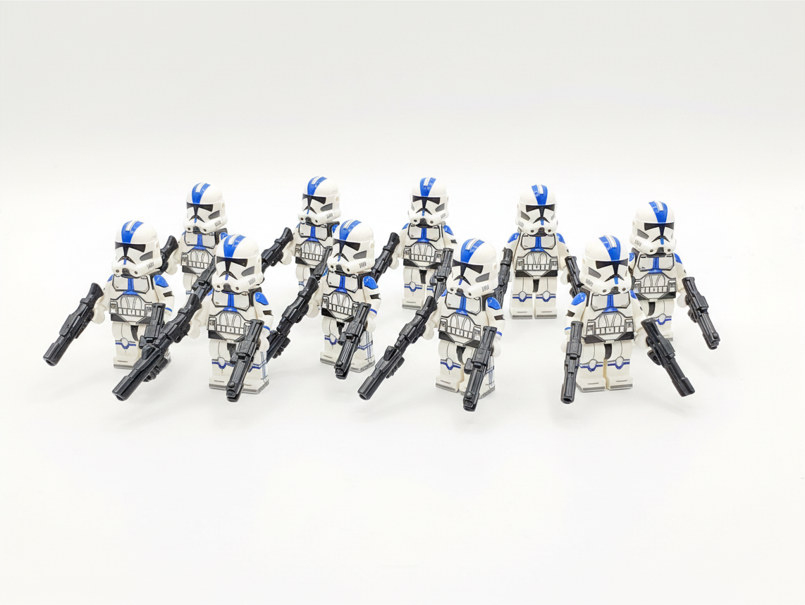 Star Wars 501st Clone Troopers Minifigures Set