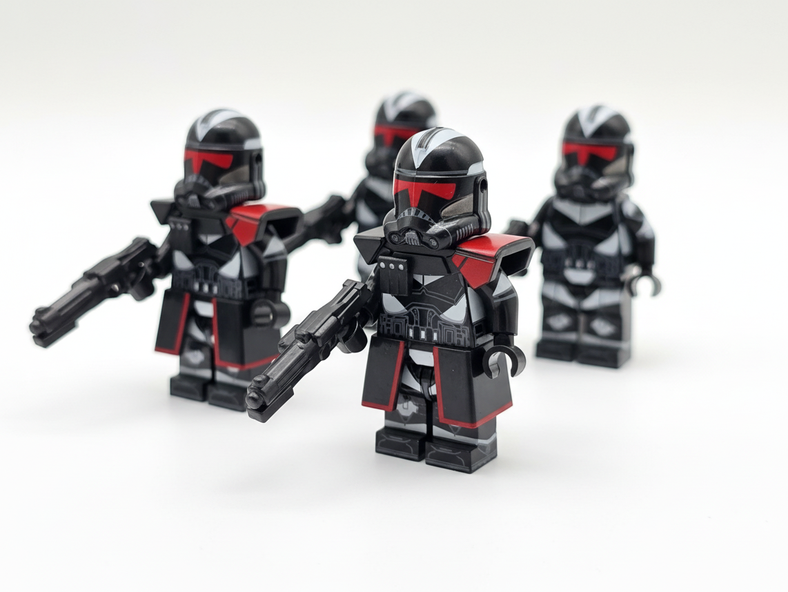 Star Wars Shadow Clone Troopers Minifigures Set
